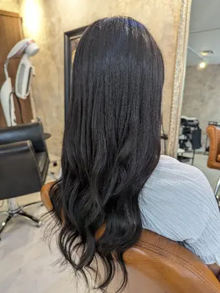 ロング Wakita Masakiのヘアスタイル