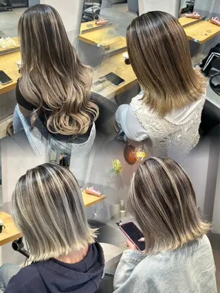 ショート カラー 💖ハイライト/ハイ トーン💖MIKIのヘアスタイル