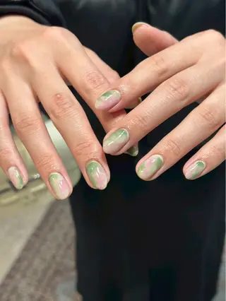 ネイル 0203ムニムサン 💙Harukaのネイルデザイン