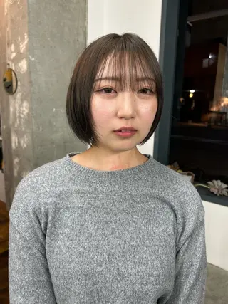 ショート ハシモトタケル🌿 ボブ/レイヤーカットのヘアスタイル