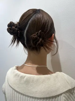 ヘアアレンジ HAIRMAKE .LISAのヘアスタイル