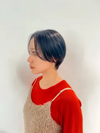 ショート カラー ヘアアレンジ 「sumi」 AMIのヘアスタイル