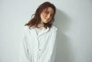 ミディアム カラー パーマ iizuka akiのヘアスタイル