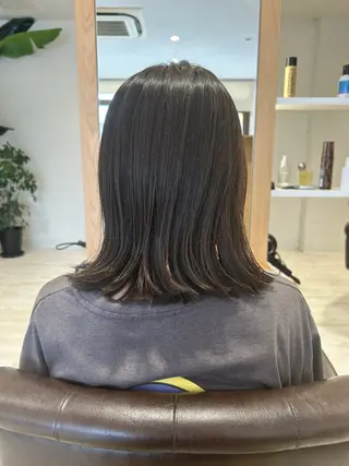 ミディアム カラー Hattori Ryukiのヘアスタイル