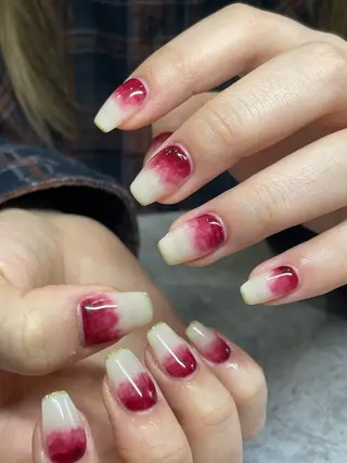 ネイル IROHA NAIL Kurumi🪽🫧のネイルデザイン
