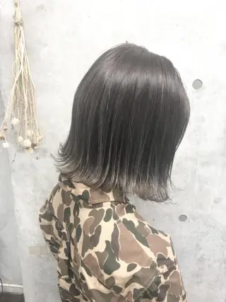 ショート カラー 髪質改善、縮毛矯正 店長浅野太郎のヘアスタイル