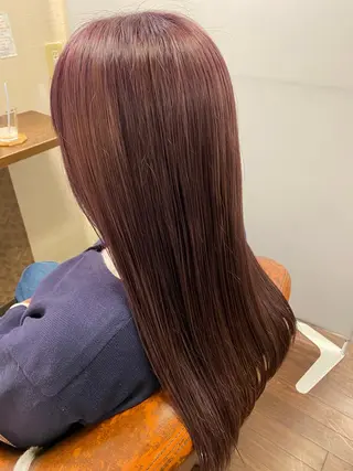 ロング カラー liL  hair サトウリョウタのヘアスタイル