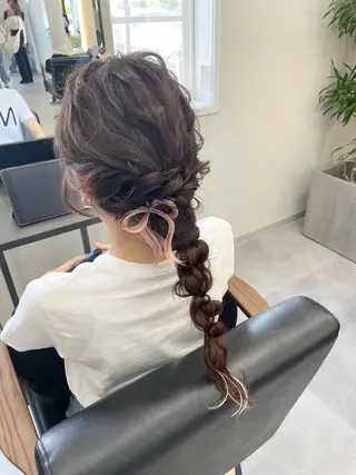 ヘアアレンジ RIENS aura / ayu ♡のヘアスタイル