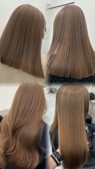 カラー 透明感ベージュ 🎀Anju/渋谷のヘアスタイル