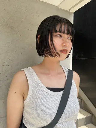 ショート ボブとパーマの達人 /美容室難民の方是非のヘアスタイル