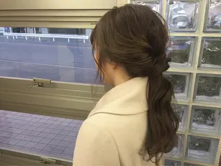 ロング カラー ヘアアレンジ ITO YUKIのヘアスタイル