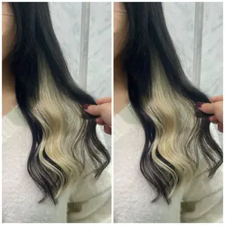 ロング 🦋プルエクステ ARISA🦋のヘアスタイル