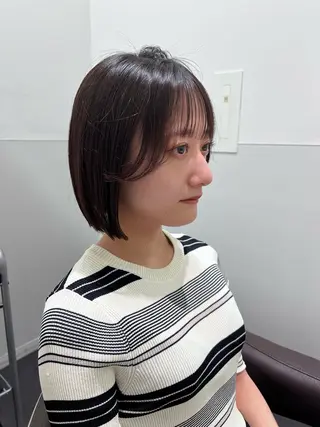 ショート カラー 渋谷/ボブ×髪質改善 輝来のヘアスタイル
