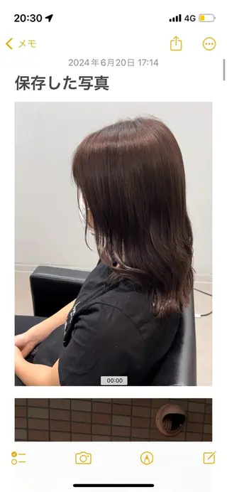 ミディアム カラー mm‪ ♡ yukaのヘアスタイル