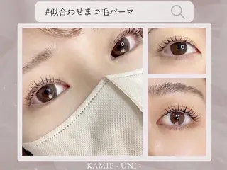 マツエク・マツパ Kamie-uni wakoのマツエク・マツパデザイン