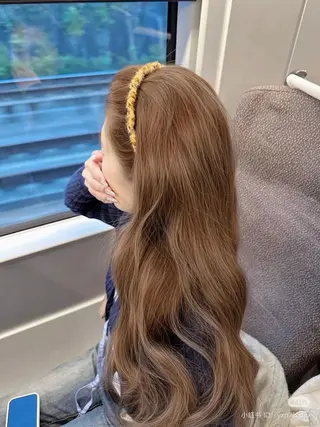 カラー 透明感うる艶カラー 🤍MANAMIのヘアスタイル