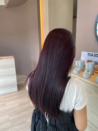 ロング Lien.AKI 透明感カラー🤍のヘアスタイル