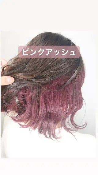 ショート カラー 店長 小池アキトのヘアスタイル