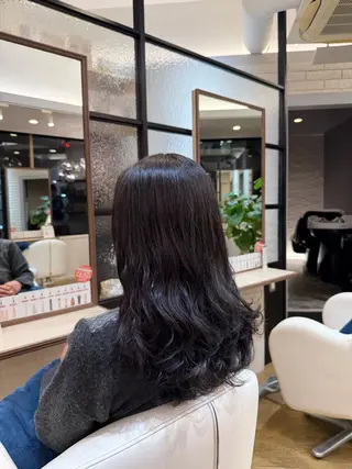 ロング パーマ ホソカワ マイカ ★彡のヘアスタイル