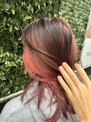 カラー 辻野 光希のヘアスタイル