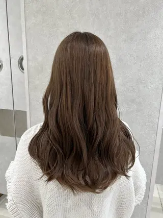 ロング ⟡.·韓国ヘア*.゚ 室岡 咲希のヘアスタイル