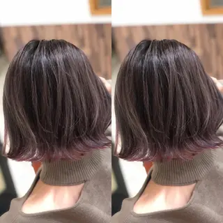ミディアム Y Uのヘアスタイル