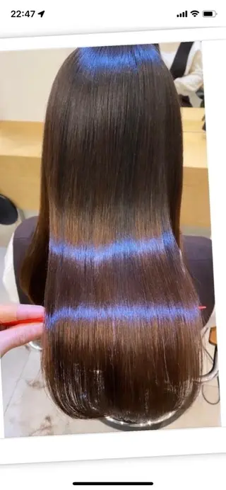 ロング 40代ママの 若見え専門美容師のヘアスタイル