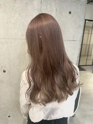 ロング カラー カラーモデル募集中 /新潟万代/かこ🩵のヘアスタイル