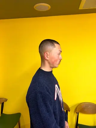 パーマ メンズ ブラケン 恵太　アンソニーのヘアスタイル