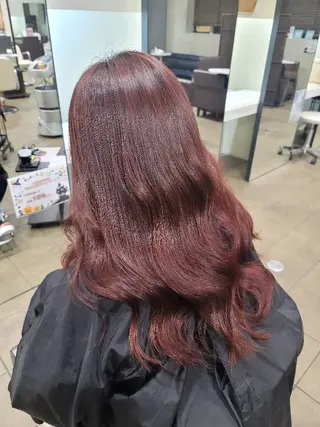 カラー ️🫧髪質改善/縮毛 矯正/寺西紗友望🫧のヘアスタイル