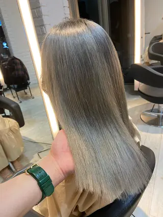 ロング カラー 鈴木/ニュアンス パーマ/メンズのヘアスタイル