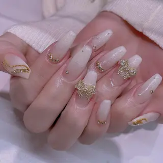 ネイル 長さだし専門店 M2　rikaのネイルデザイン