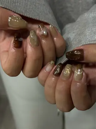 ネイル 𝐅𝐢𝐢【本町/ ネイル】Miho💜のその他イメージ