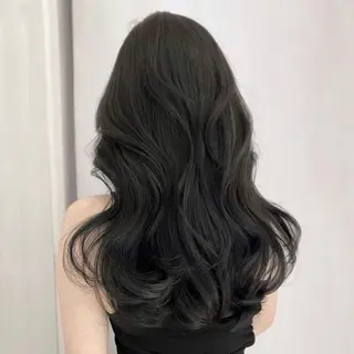 ロング カラー YUIKA☆髪質改善 小顔カット艶カラーのヘアスタイル