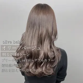 ロング カラー 美髪/透明感カラー 菅原弘行のヘアスタイル