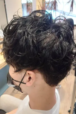 ショート パーマ メンズ 田中将平【 サロンマネージャー】のヘアスタイル