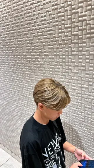 カラー メンズ 艶カラー/ よしみ🥣のヘアスタイル