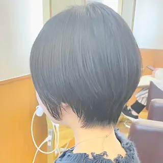 ショート カラー ヘアアレンジ キッズ さわ きょうすけ/ ボブ髪質改善ショートのヘアスタイル