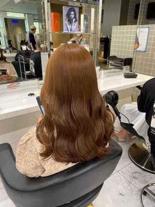ミディアム カラー ヘアアレンジ キッズ TRU Shino🦋のマツエク・マツパデザイン