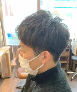 ショート カラー メンズ 🌿ヤマグチ ユウキ🌿のヘアスタイル