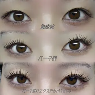 マツエク・マツパ M. eyelsh salonのマツエク・マツパデザイン