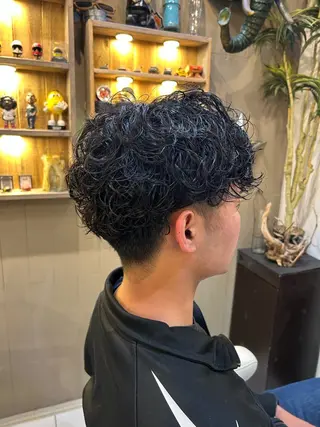 パーマ メンズ Kurumi☆彡 練馬バウハウスヘアのヘアスタイル