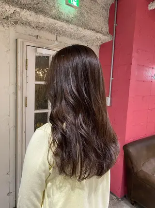 ロング カラー 透明感うる艶カラー ¦コユキ🫧💞のヘアスタイル