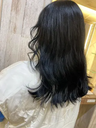 ロング カラー utsumi uran 吉祥寺のヘアスタイル