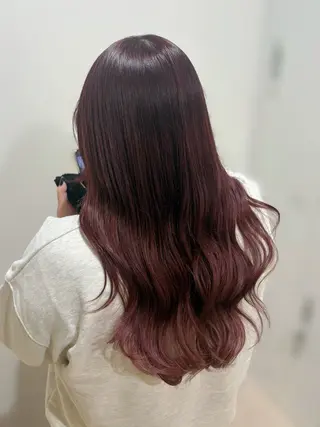 ロング カラー COTAN所属・yui /暖色、ブラウンのヘアスタイル