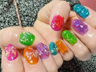 ネイル アイアムアイ 大村磨衣のネイルデザイン