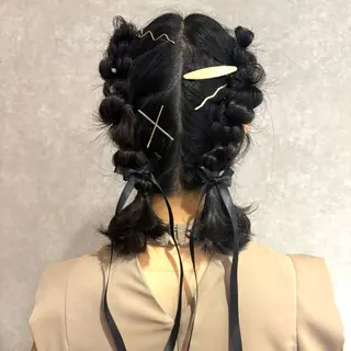 ヘアアレンジ 似合わせカラー/ 暖色カラー/セイナのヘアスタイル
