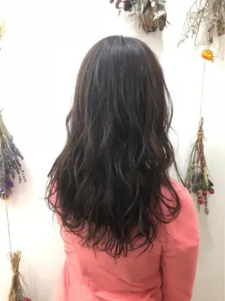 カラー 東梅田エリアカラー ヘアセットNo. 1のヘアスタイル