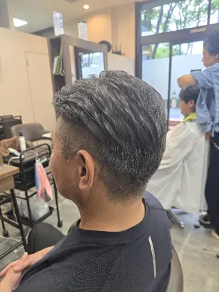 ショート メンズ カラー 石川(park) ジェウンのヘアスタイル