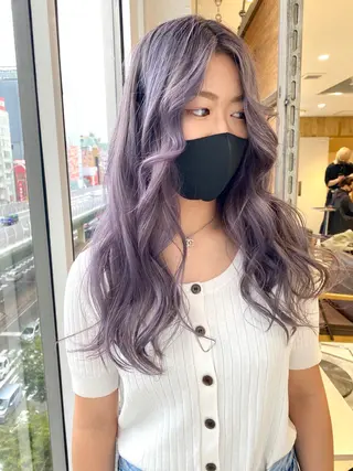 ロング カラー welring hair salonのヘアスタイル